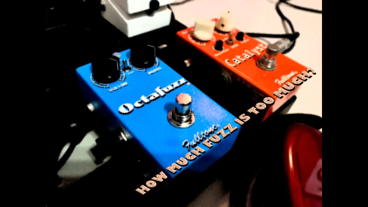 Fulltone Octafuzz & Spark Boost Pedals - How much fuzz is too much? Guitar Effect Pedal Demo