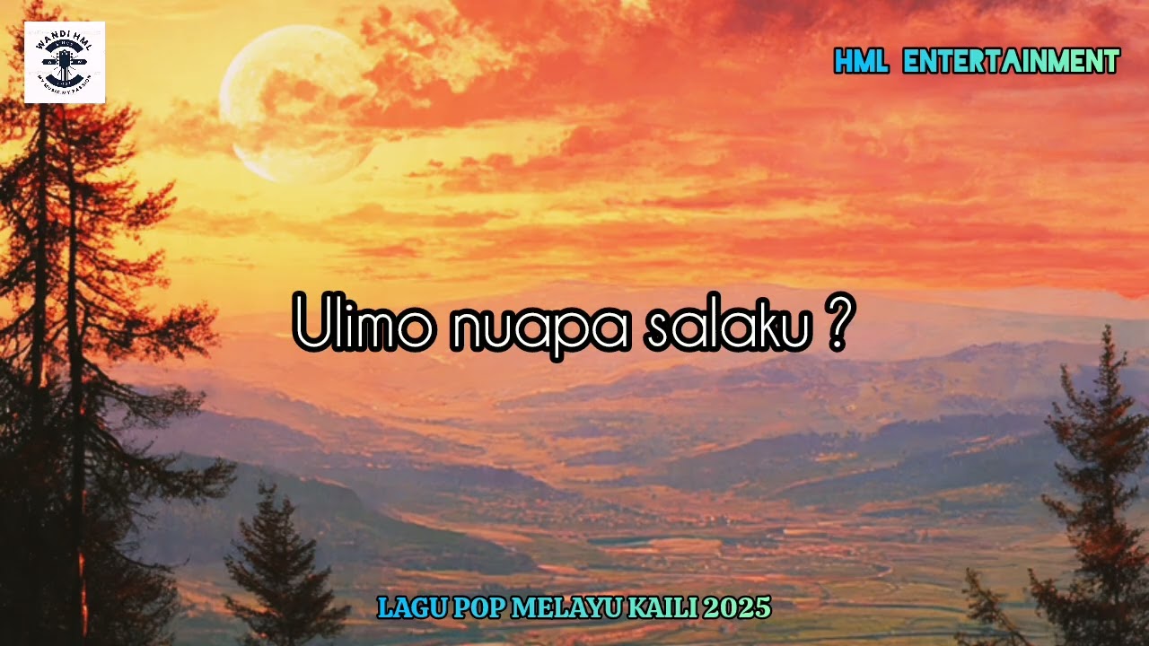 Ane Domo Ria-HML Entertainment (Lagu Pop Melayu Kaili 2025)