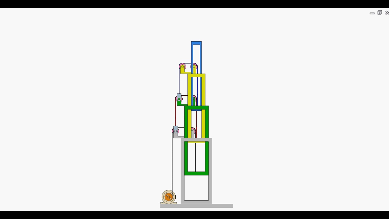 Cable telescopic mast 2
