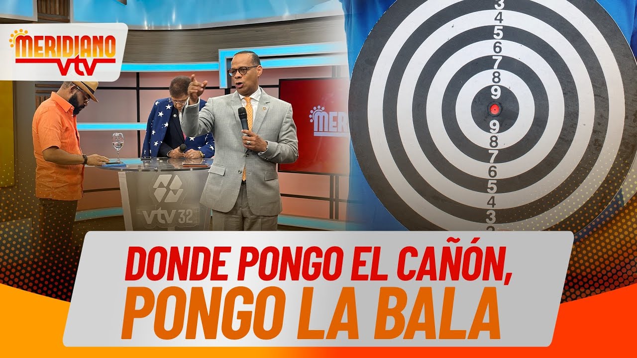 Donde pongo el cañón, pongo la bala