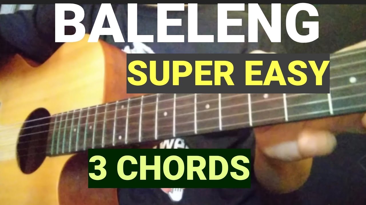 BALELENG Easy guitar chords by roel cortez #baleleng #roelcortez #balelengchords