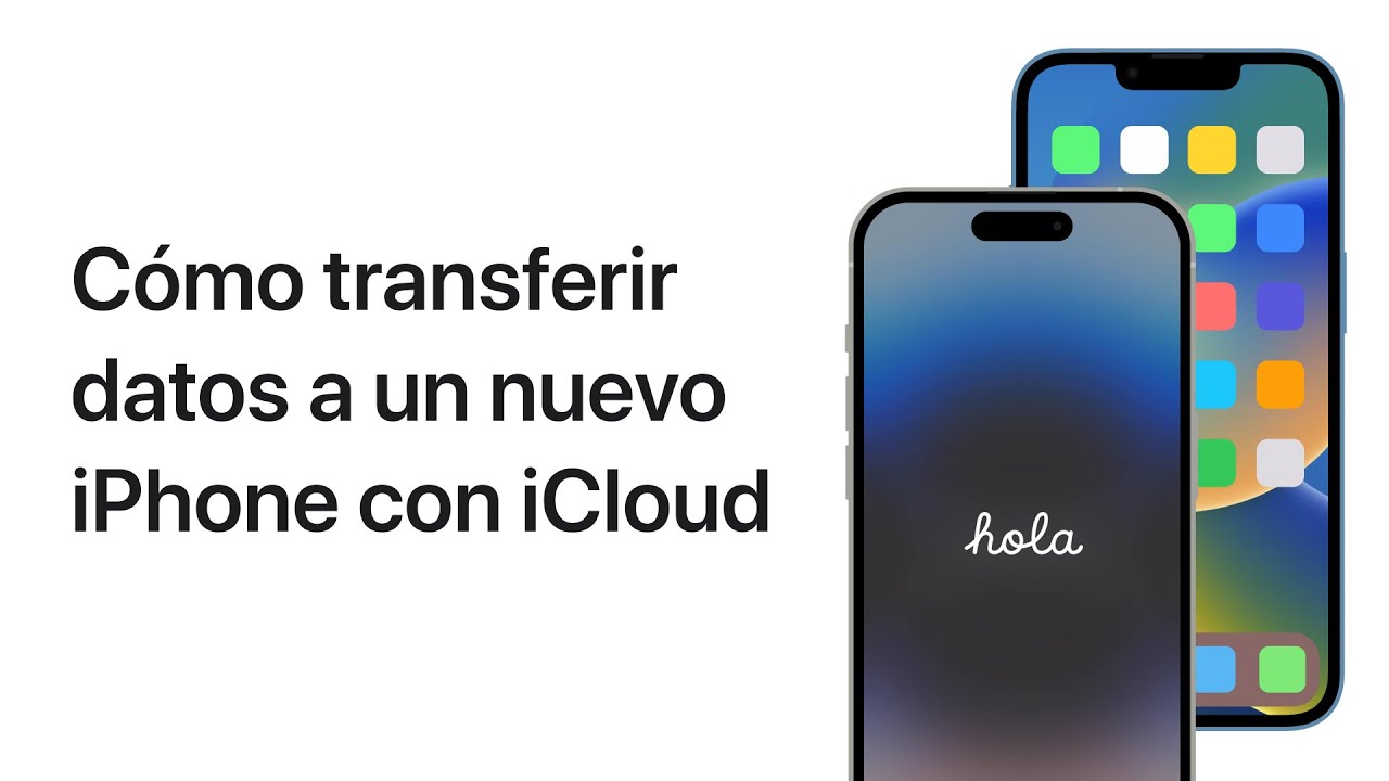 Cómo transferir datos a un nuevo iPhone | Soporte técnico de Apple