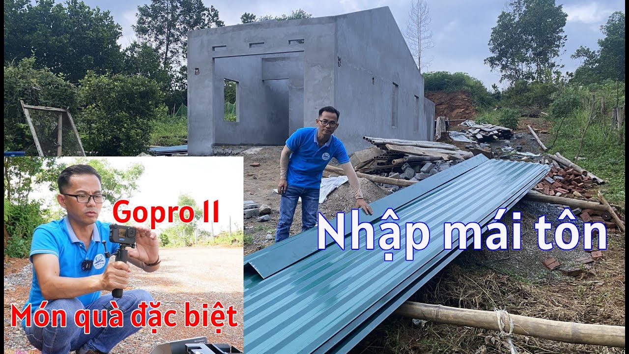 HAI CHỊ EM MỒ CÔI HƯƠNG HOA(TẬP 42) NHẬP MÁI TÔN BỀN ĐẸP, CHỦ KÊNH ĐƯỢC TẶNG QUÀ ĐẶC BIỆT