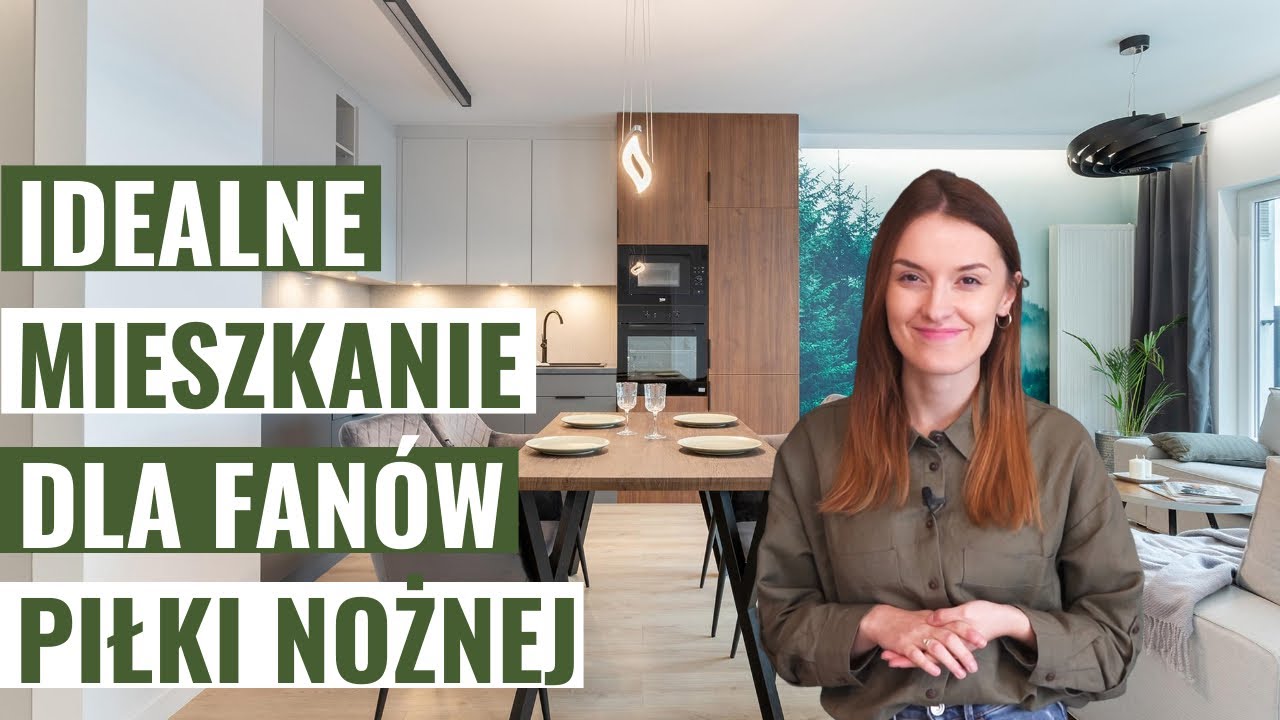 Idealne mieszkanie dla fanów piłki nożnej ⚽🏠 | HOME TOUR