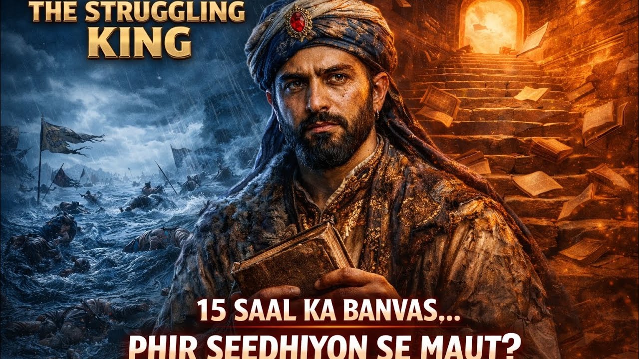 Humayun: Wo Mughal Badshah jo Zindagi bhar Ladkhadata raha! 👑💔 | Mughal History