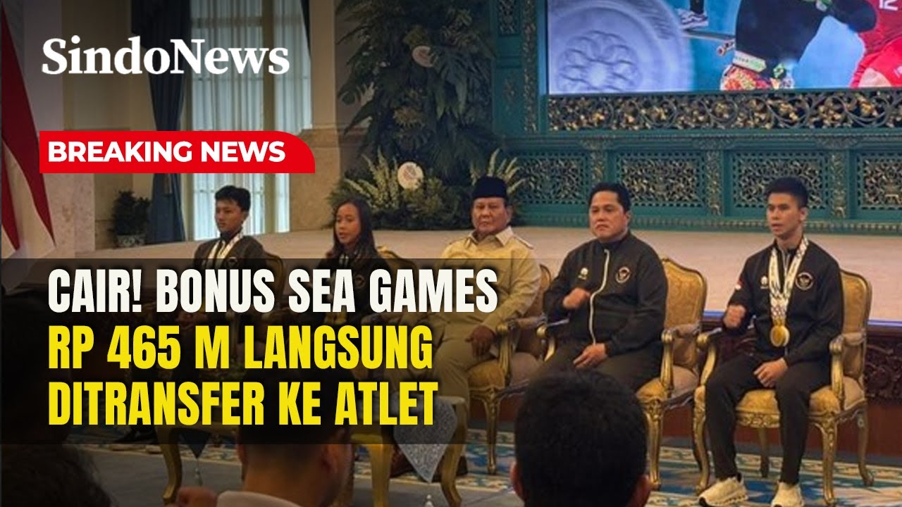 Erick Thohir Laporkan Prestasi Atlet ke Prabowo, Bonus Rp465 Miliar Langsung Cair | Breaking News