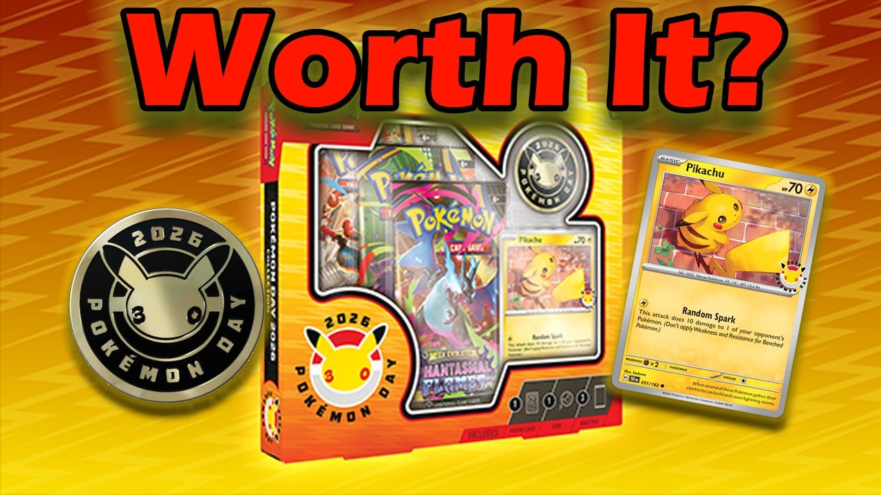 OPENING The NEW Pokemon Day 2026 Collection! 30th Anniversary Pikachu & Mega Evolution