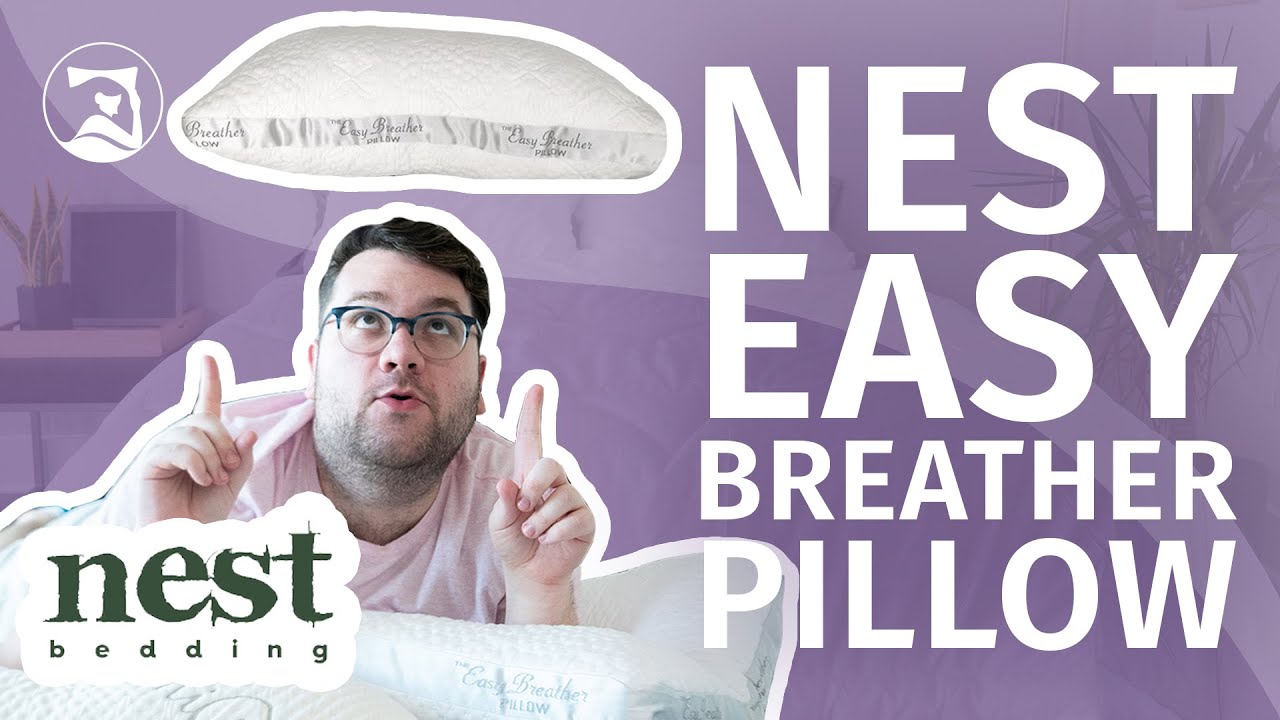 Nest Easy Breather Pillow Review - Comparing the Memory Foam and Natural Pillows!