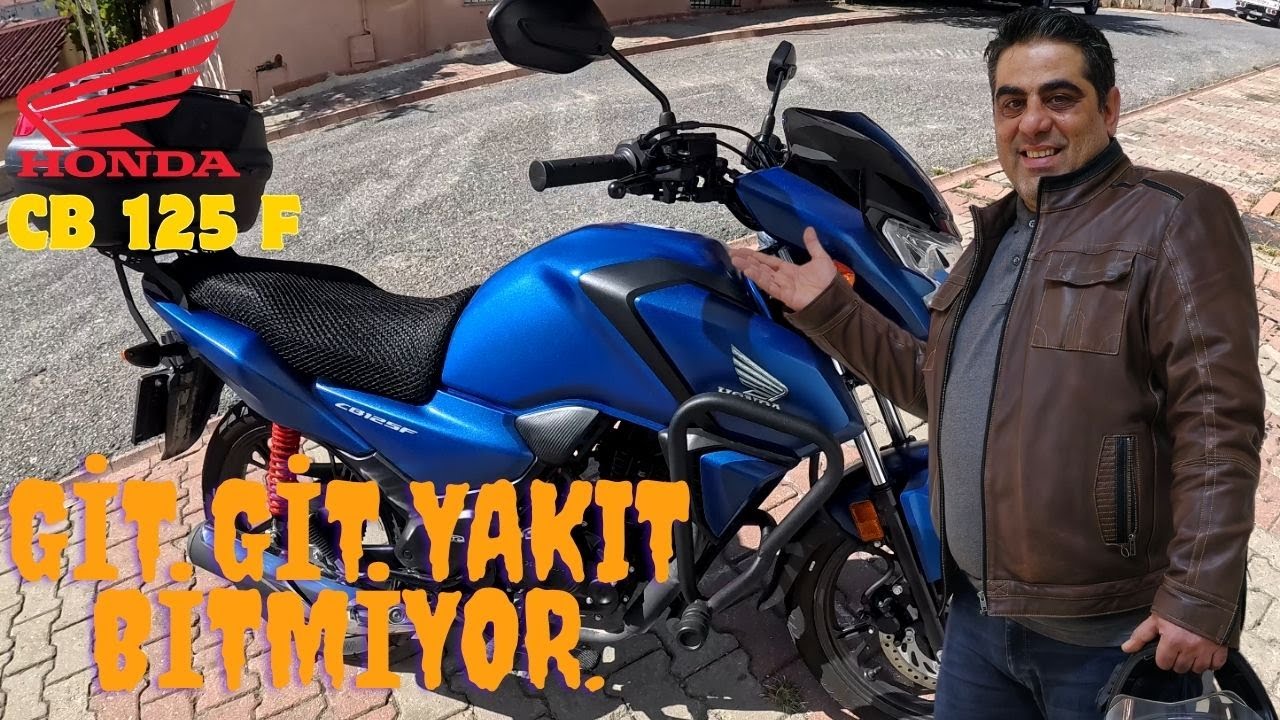 HONDA CB 125 F BU ARAÇ ÇOK EKONOMİK /MOTOSİKLETLE GÜNDELİK SERİ