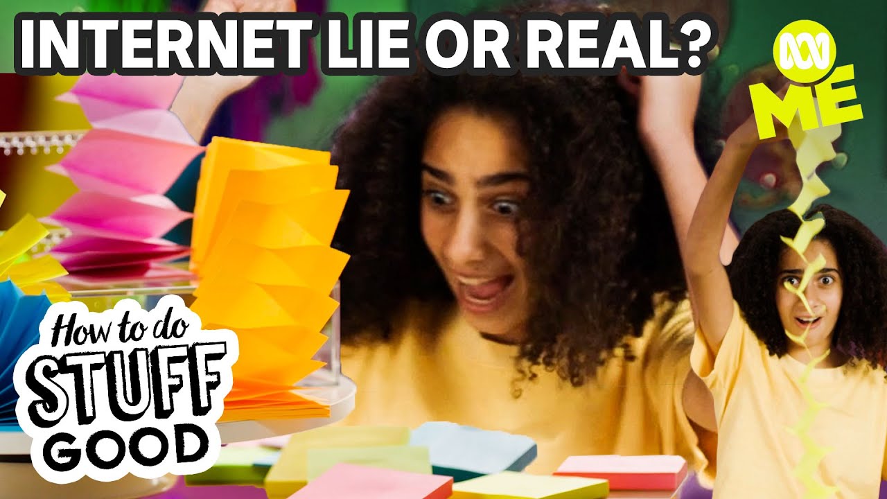 How To Make A Sticky Note Slinky | How To Do Stuff Good