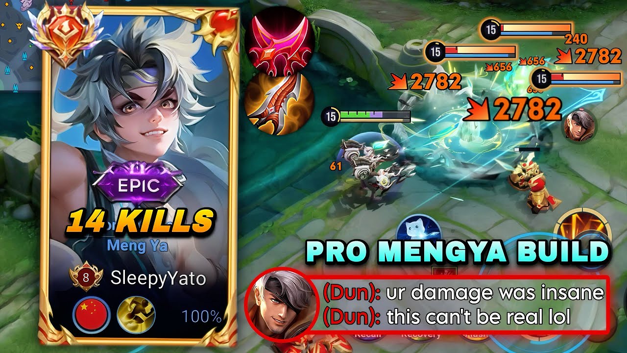 HOW TO USE MENGYA PROPERLY TO DOMINATE & KITE LIKE A PRO IN FARM LANE! | MENGYA BUILD & ARCANA