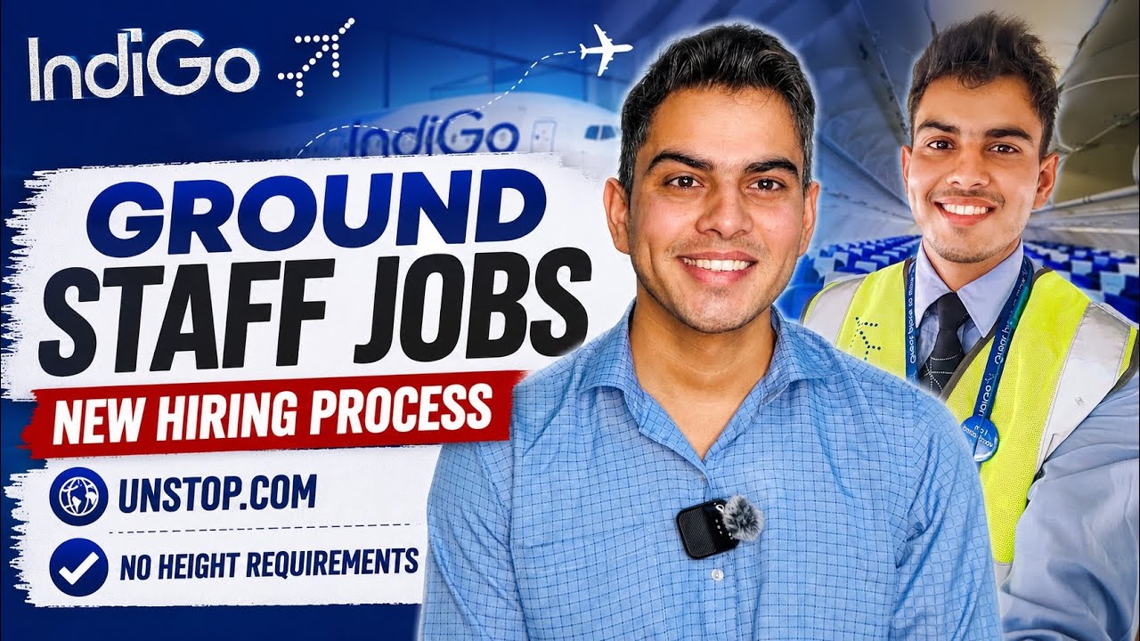 Indigo ground staff jobs | Airport ground staff career | aviation job
