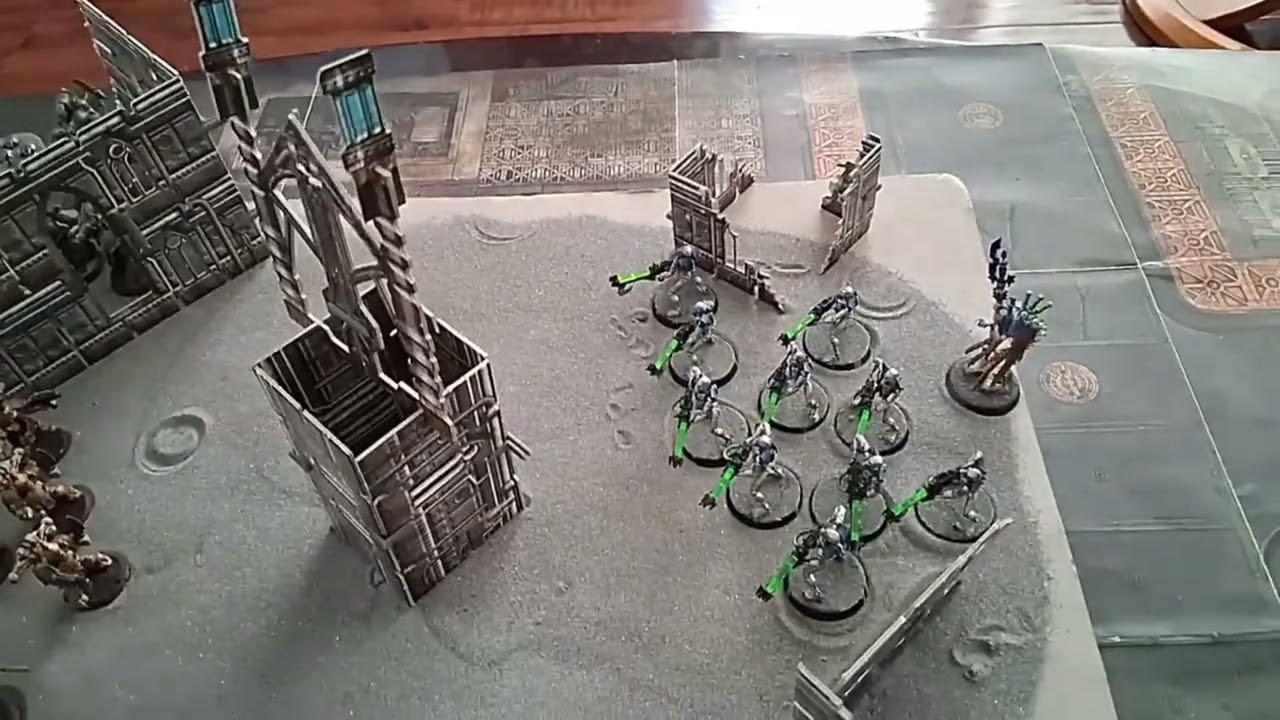 SoloHammer Death guard vs Necrons