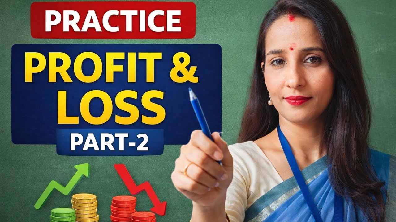 Practice Profit and Loss Part 2  , practice with me 💪👍#competitiveexams #studywithfamilyvlog 