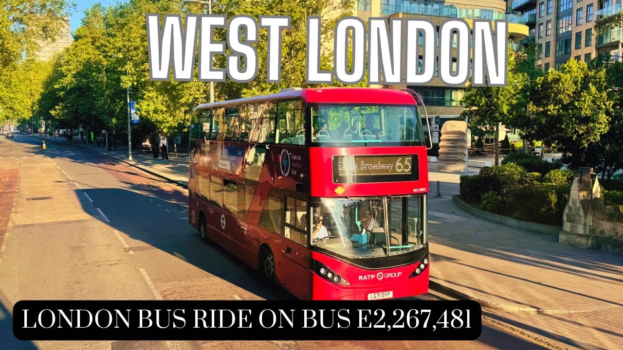 A Day in West London: Scenic Bus Routes from Ealing to Kingston! 🌷🚍