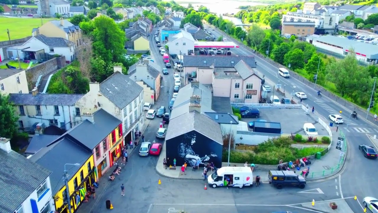 Rory Gallagher Festival Ballyshannon Drone View 2023