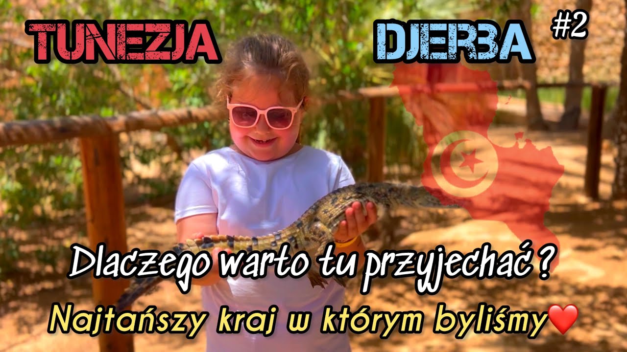 TUNEZJA - DJERBA❤️ Najtańszy kraj w którym byliśmy! I DLACZEGO WARTO TU PRZYJECHAĆ???