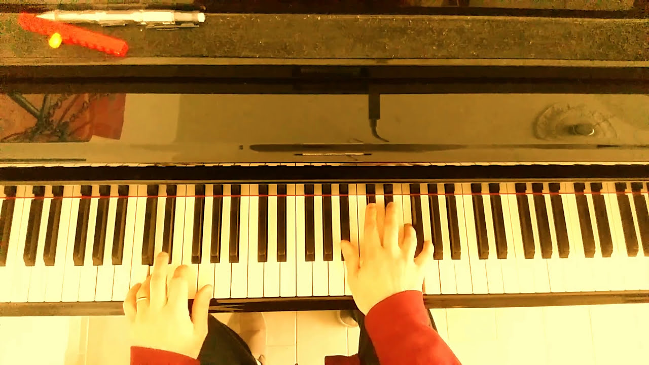 There will never be another you - walking bass piano solo