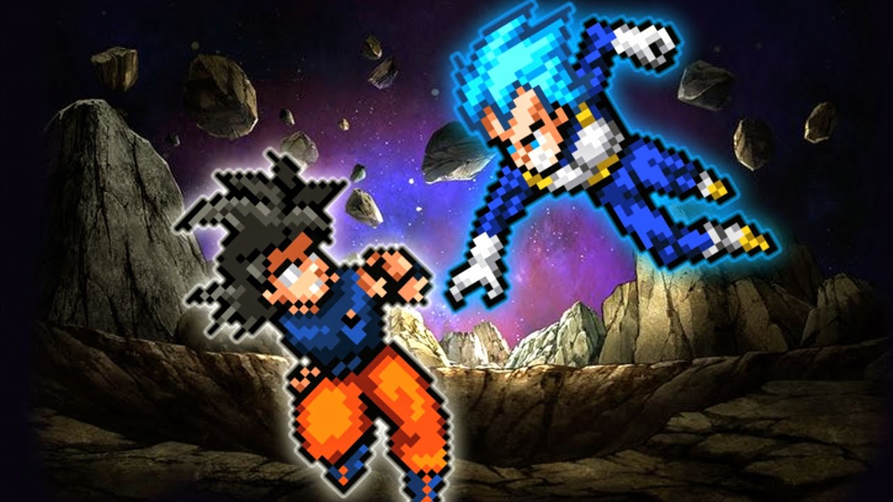 Son Goku MUI 3.5 JUS VS Vegeta ST 2 JUS in Jump Force Mugen