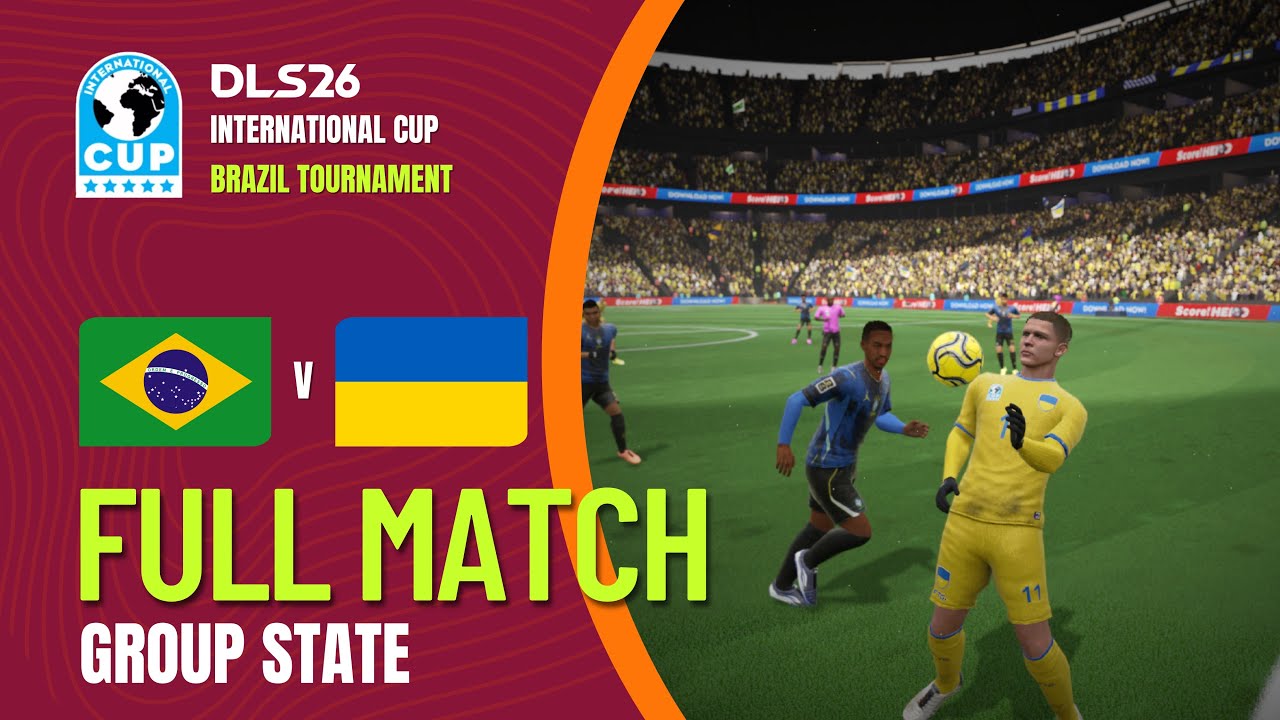 Brazil vs Ukraine | INTERNATIONAL CUP | DLS26