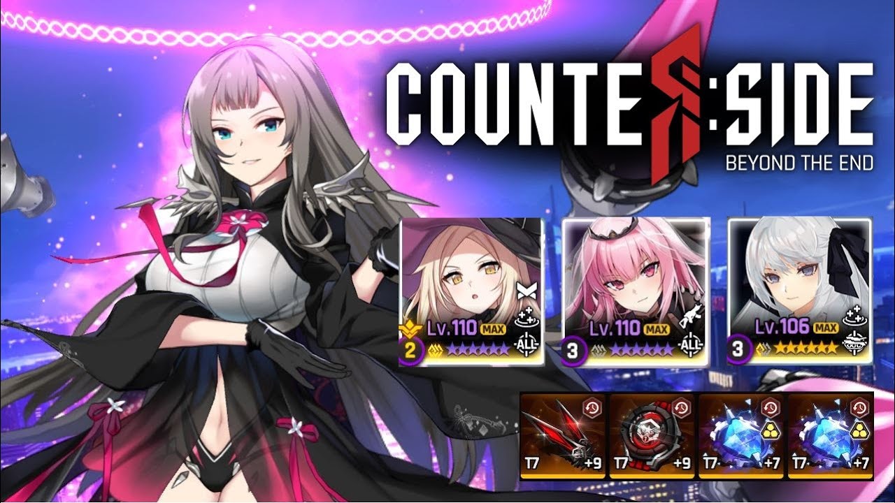 Using Replacer Queen to Challenger - Rearm Titan Week「Counter:Side Global PvP」