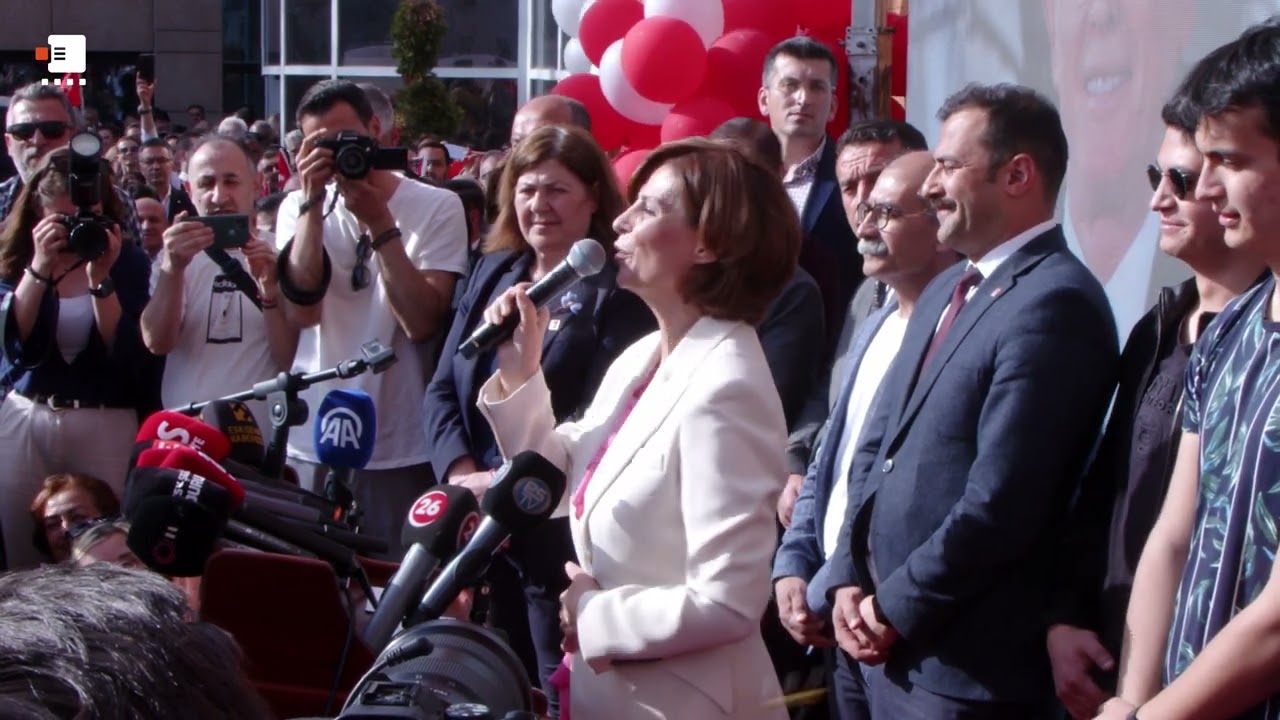 Ayşe Ünlüce mazbatasını aldı Eskişehirlilere seslendi