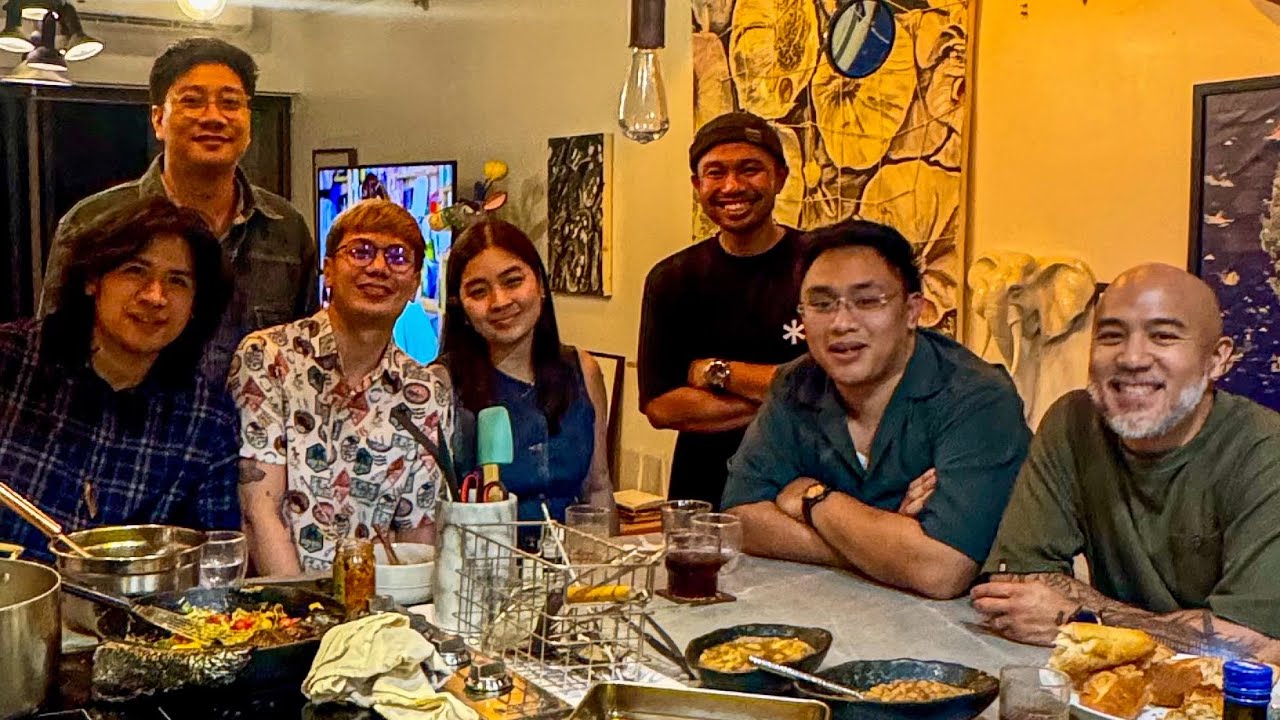 Cooking for Icoy’s birthday at home