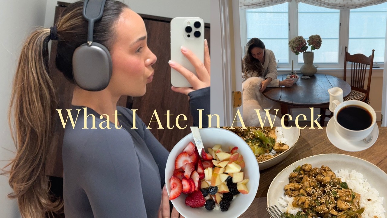 WHAT I EAT IN A WEEK AS A PERSONAL TRAINER | Day 1: *Rest Day*  (whole food based & filling recipes)