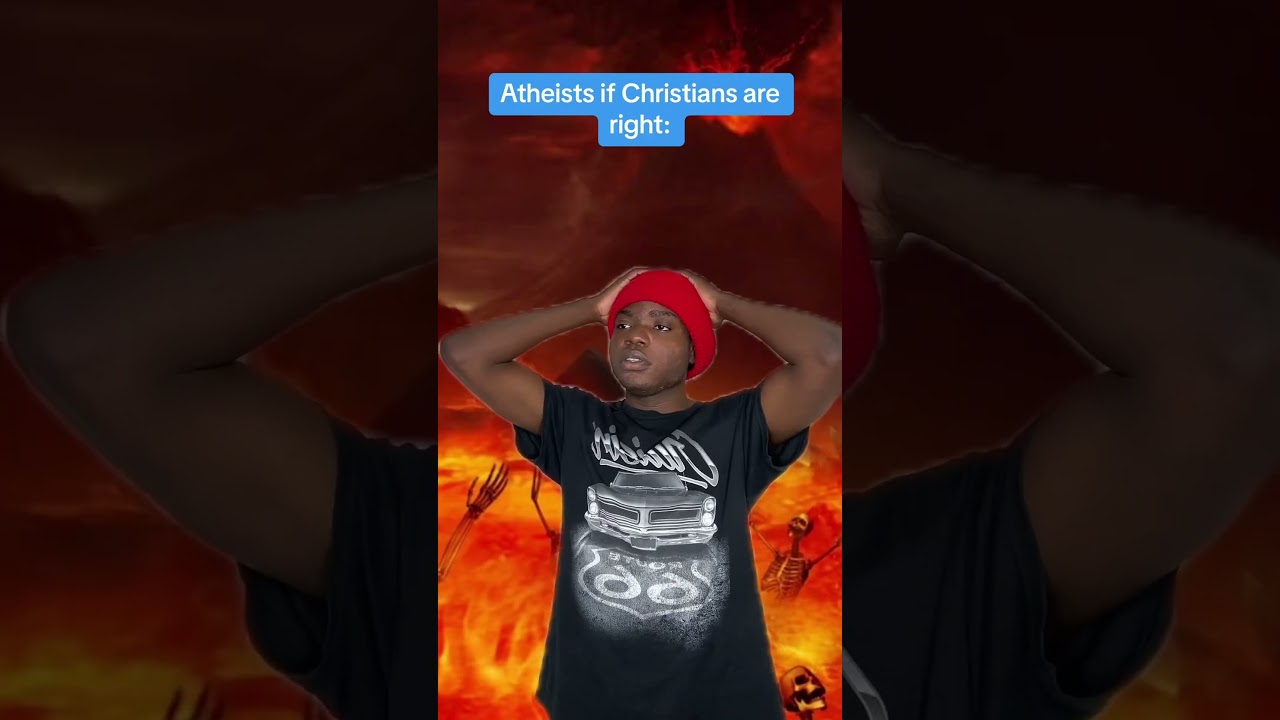 Christian&rsquo;s if atheist are right 😂