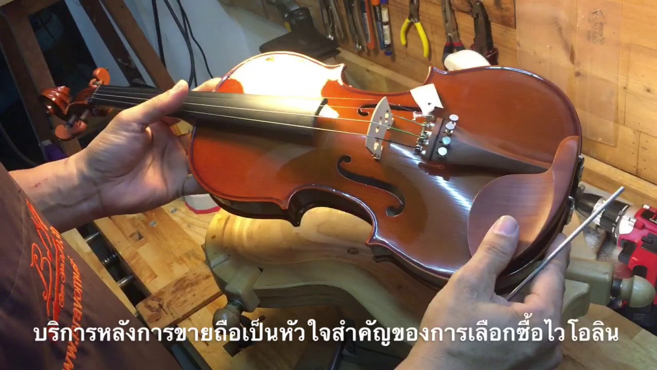 วิธีการเลือกซื้อไวโอลิน