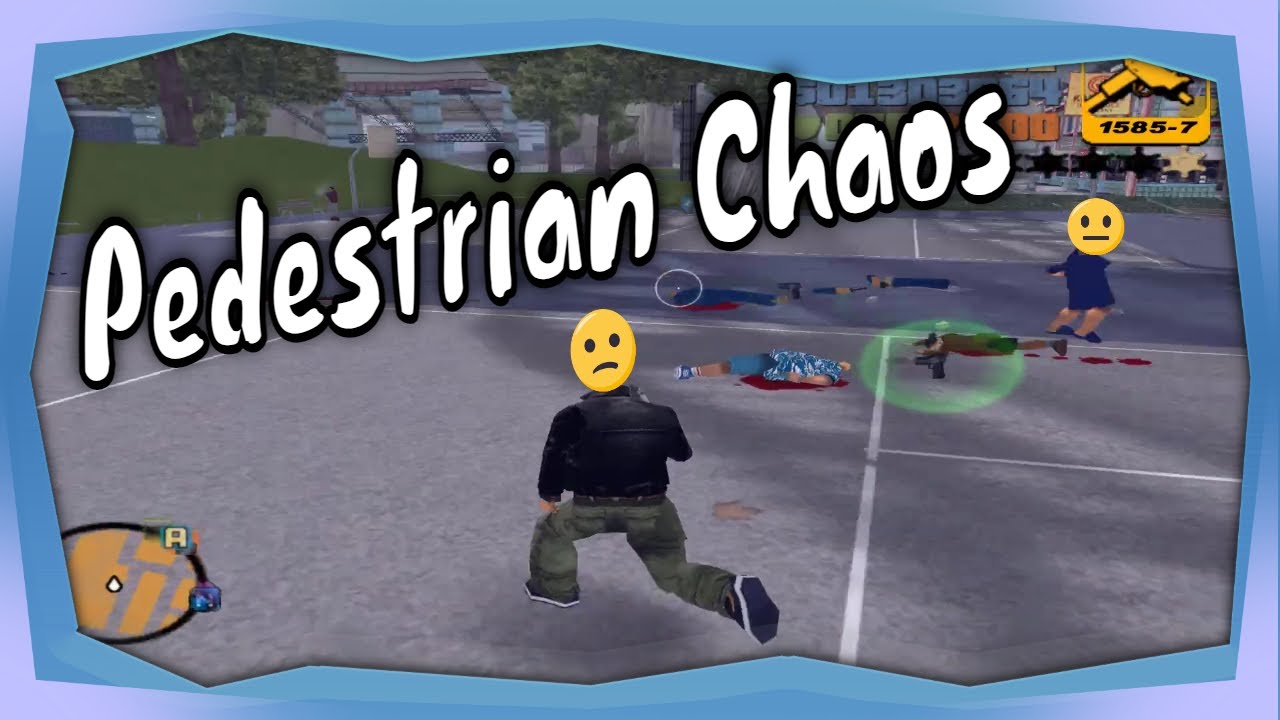 Grand Theft Auto: 3 - Trying To Survive The Pedestrian Chaos!