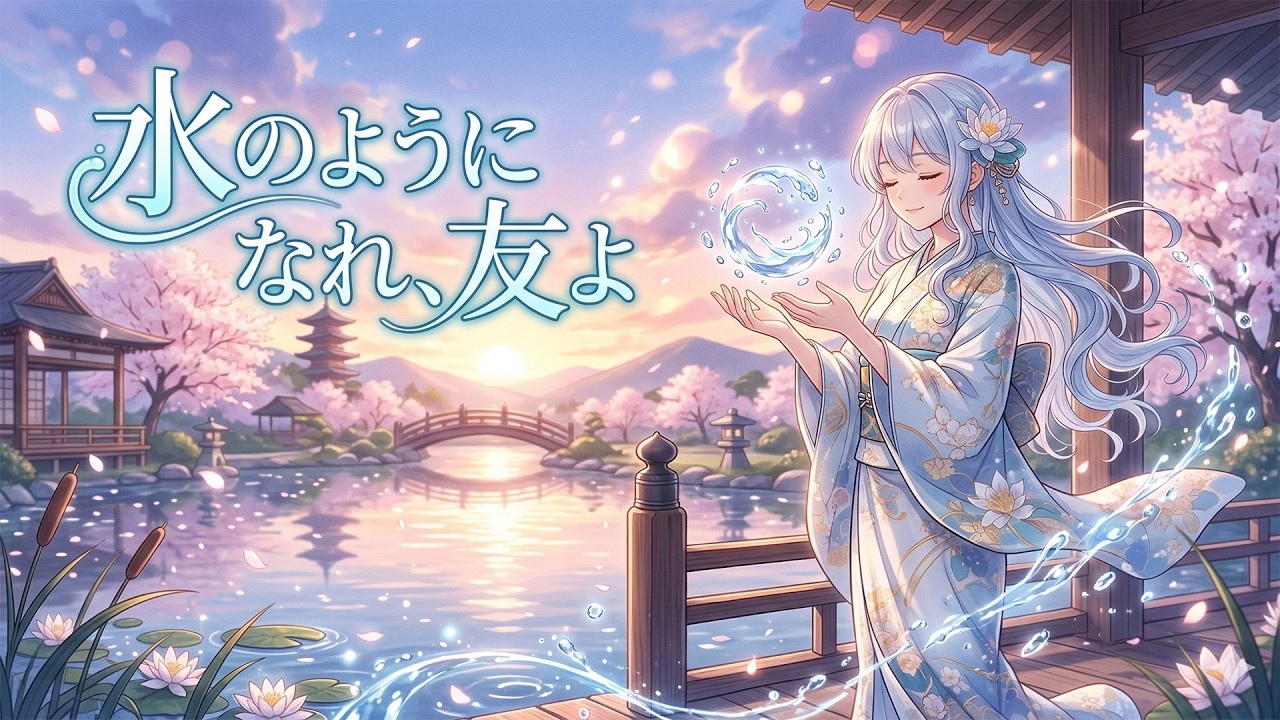水のようになれ、友よ 💧