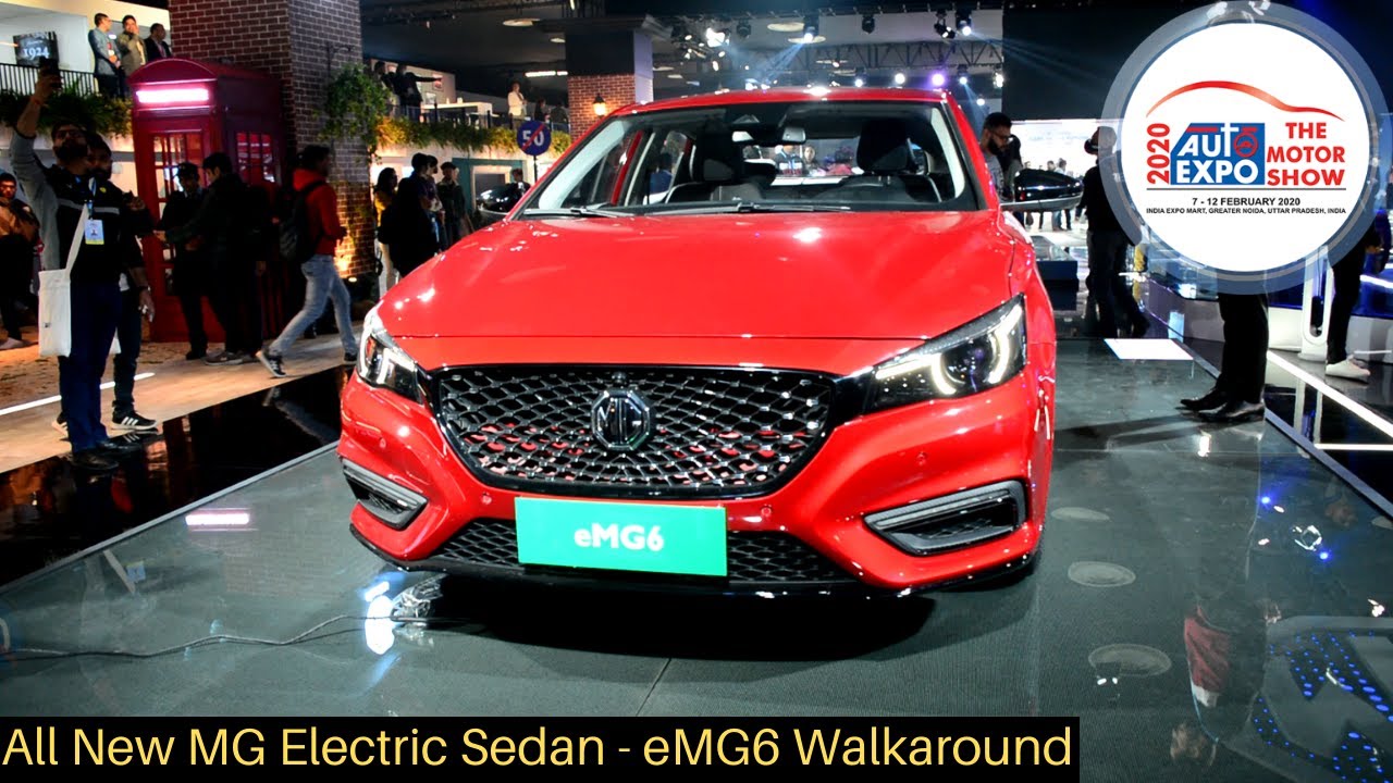 2020 All New MG Sedan eMG6 Electric Car Walkaround - AutoExpo 2020