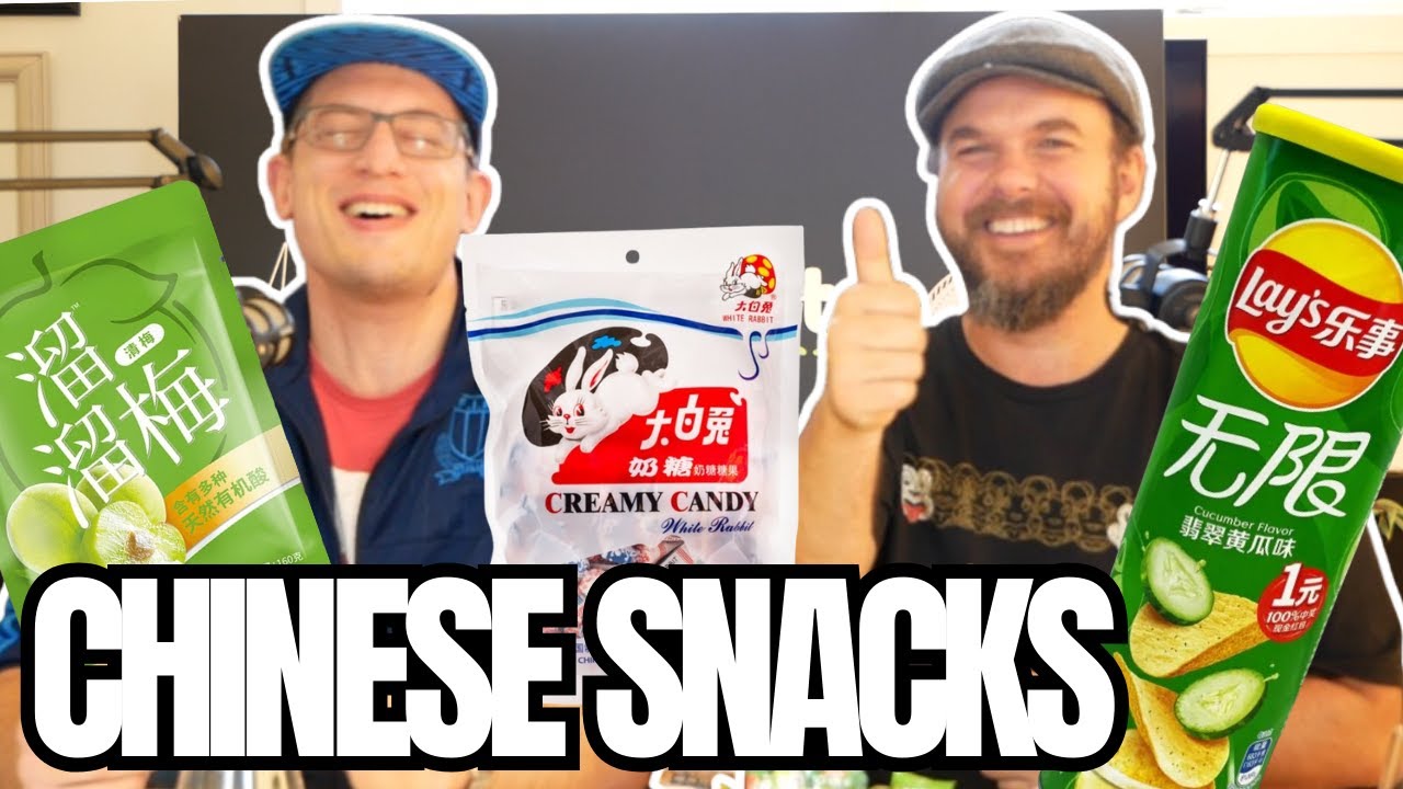 Trying Chinese Snacks for the FIRST TIME