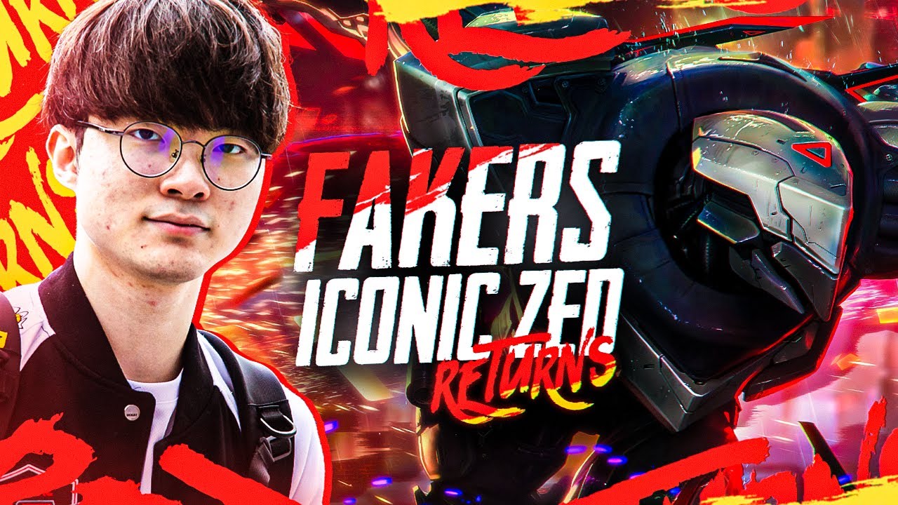FAKER ICONIC ZED ВЕРНУЛСЯ, готовится к ЧЕМПИОНАТУ МИРА???
