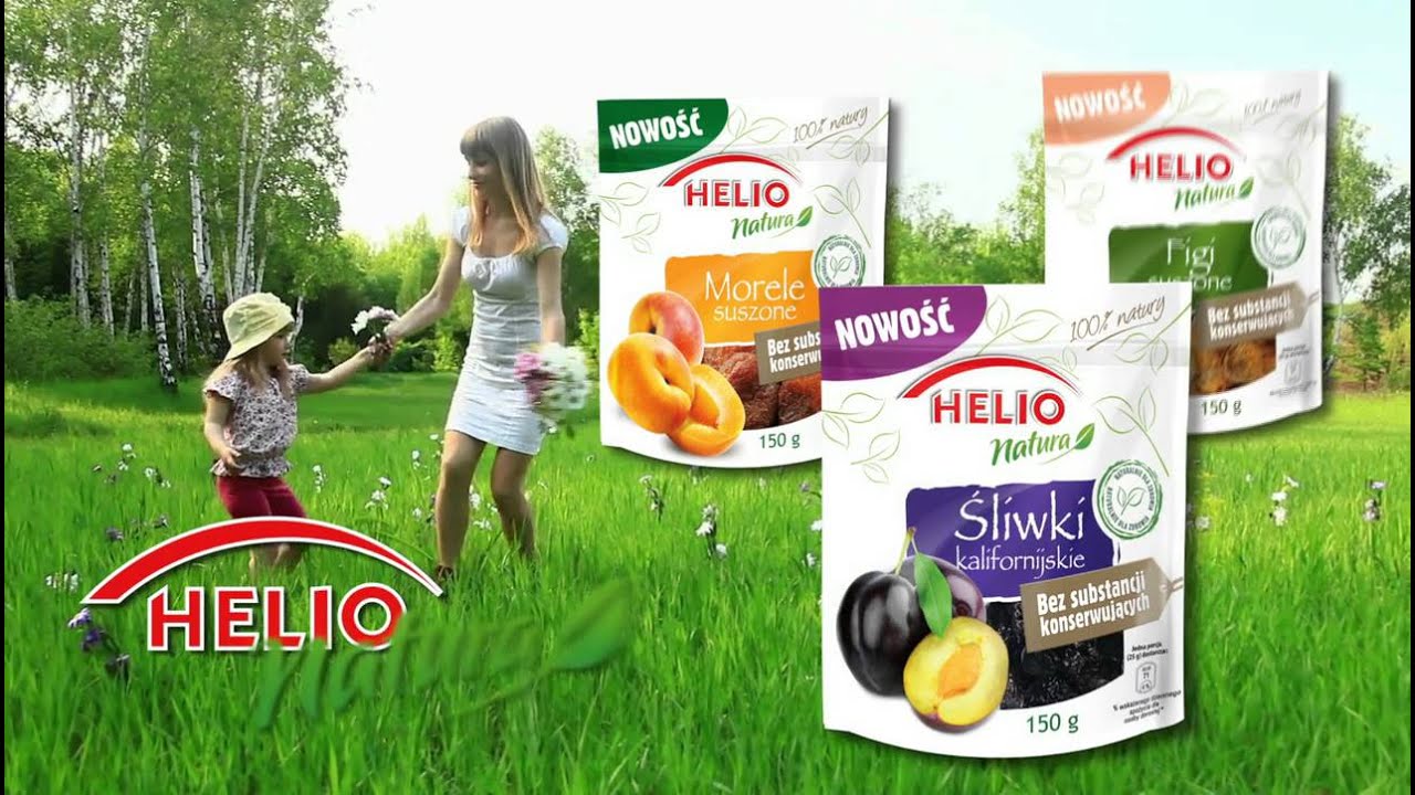HELIO Natura &ndash; bakalie bez konserwant&oacute;w - film 1