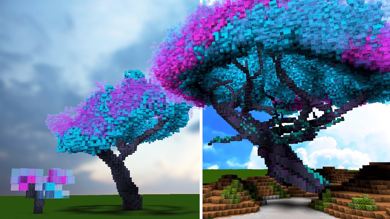 1 Minute, 10 Minutes, 1 Hour Build Challenge | Magical Tree