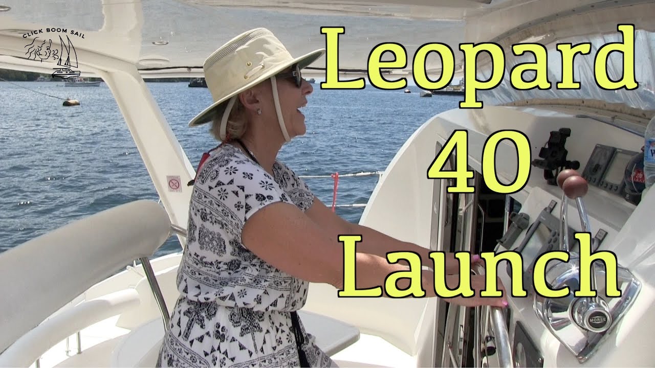 15 Splash of Leopard 40 Catamaran The Launch