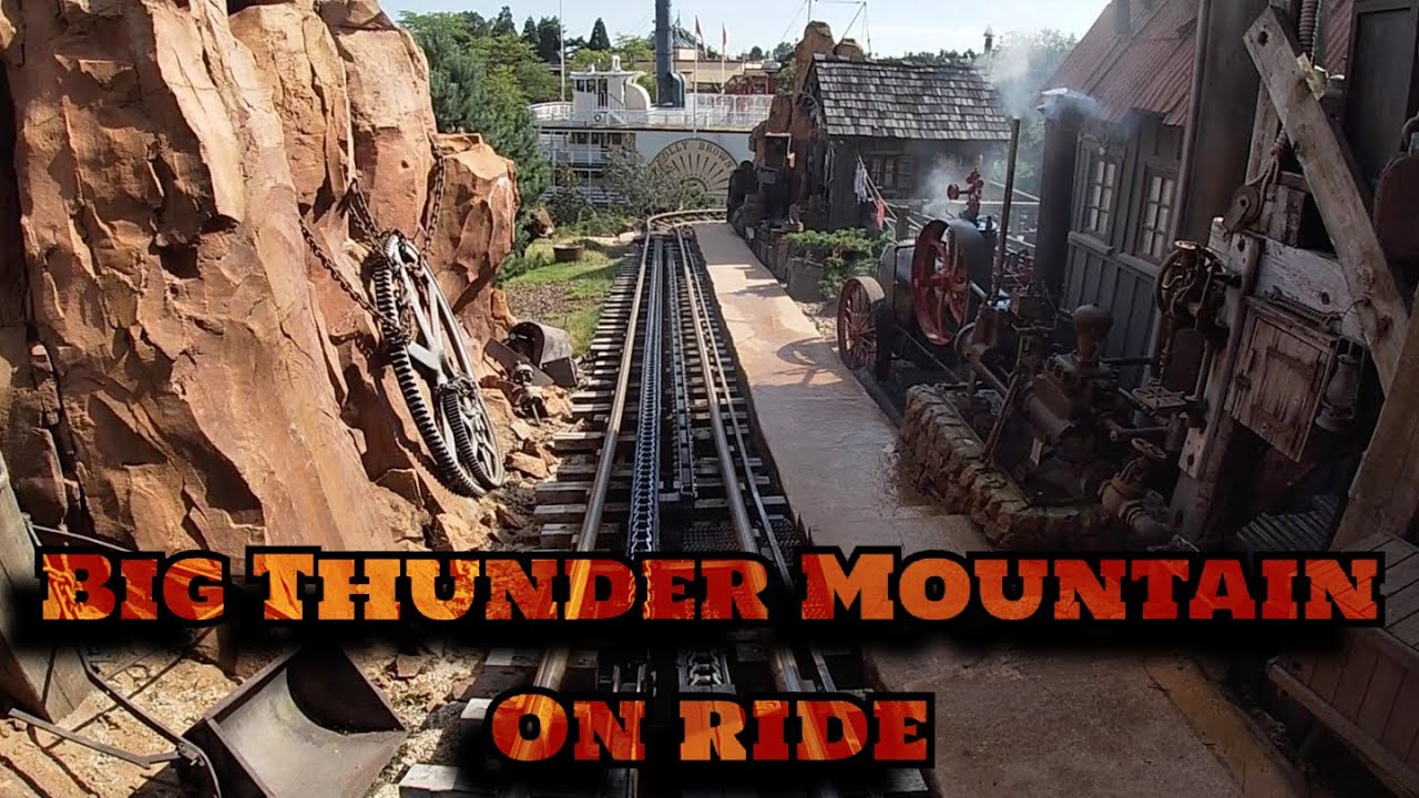 Big Thunder Mountain / On Ride / Reverse Last Row
