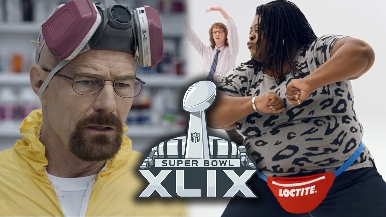 Best Super Bowl XLIX 2015 Commercials - Walter White, Loctite & More
