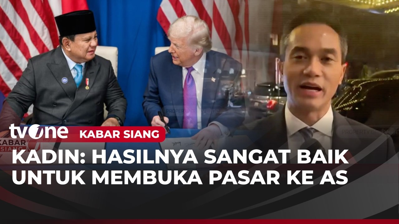 Kadin Indonesia Respons Positif Kesepakatan Tarif Resiprokal | Kabar Siang