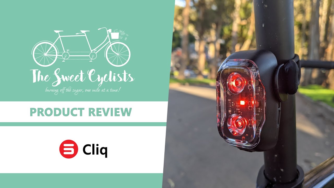Smart Bike Lights Cliq Bike Taillight Review - feat. App Customization + Brake Sensor + Group Sync