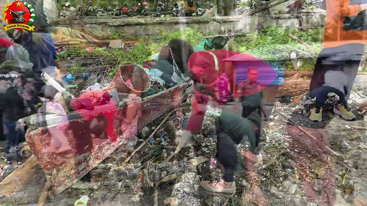 Kodim 1415/Selayar Bersama Pemda dan Pelajar Gelar Kerja Bakti Bersihkan Pantai
