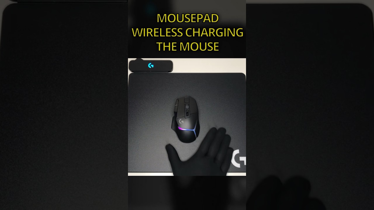 Mouse pad WIRELESS CHARGING the mouse! - Unboxing