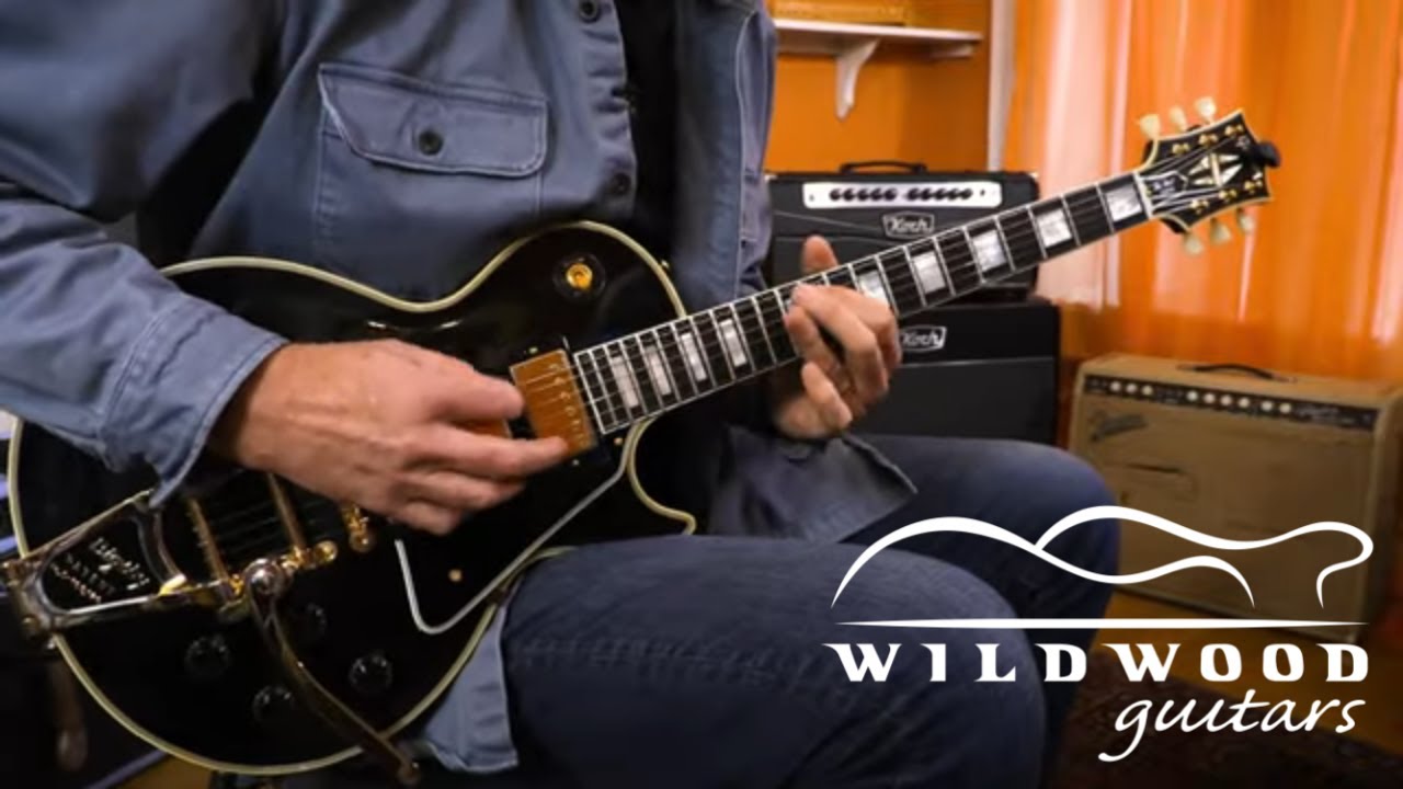 Gibson Murphy Lab 1957 Les Paul Custom - Light Aged  •  Wildwood Guitars