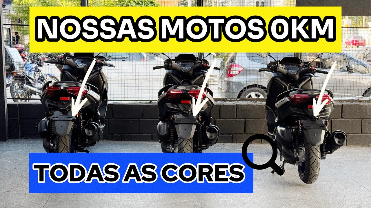 BUSCANDO NOSSAS PRIMERAS MOTOS 0km! | Todas as Cores da Yamaha XMAX 300