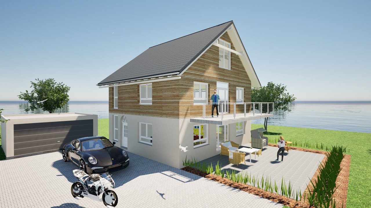 Wie man mit dem Plan7Architekt ein Haus plant & in Twinmotion visualisiert- Vorführvideo