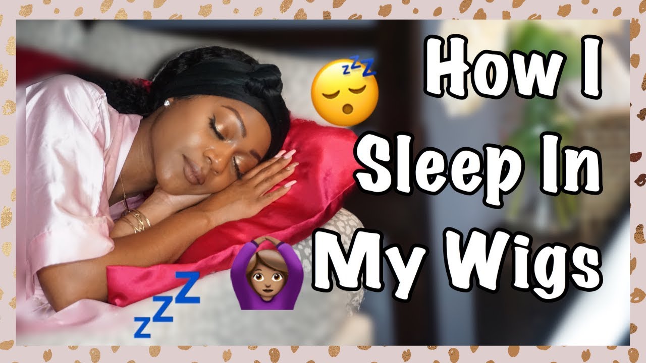 HOW TO SLEEP IN YOUR WIG | My Nightime Routine for Curly Hair Extensions