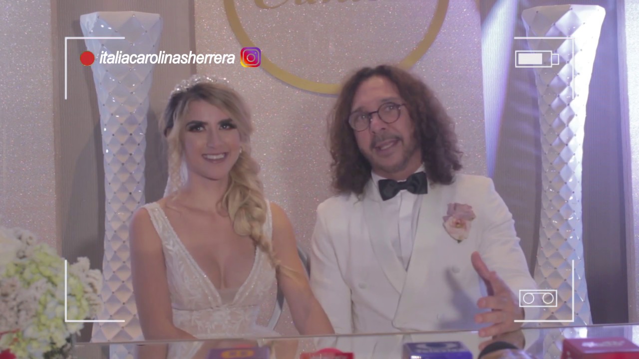 Boda de Oscar Burgos y Carolina Castro // Burgos habla acerca de Karla Luna y Karla Paninta 4ta Boda