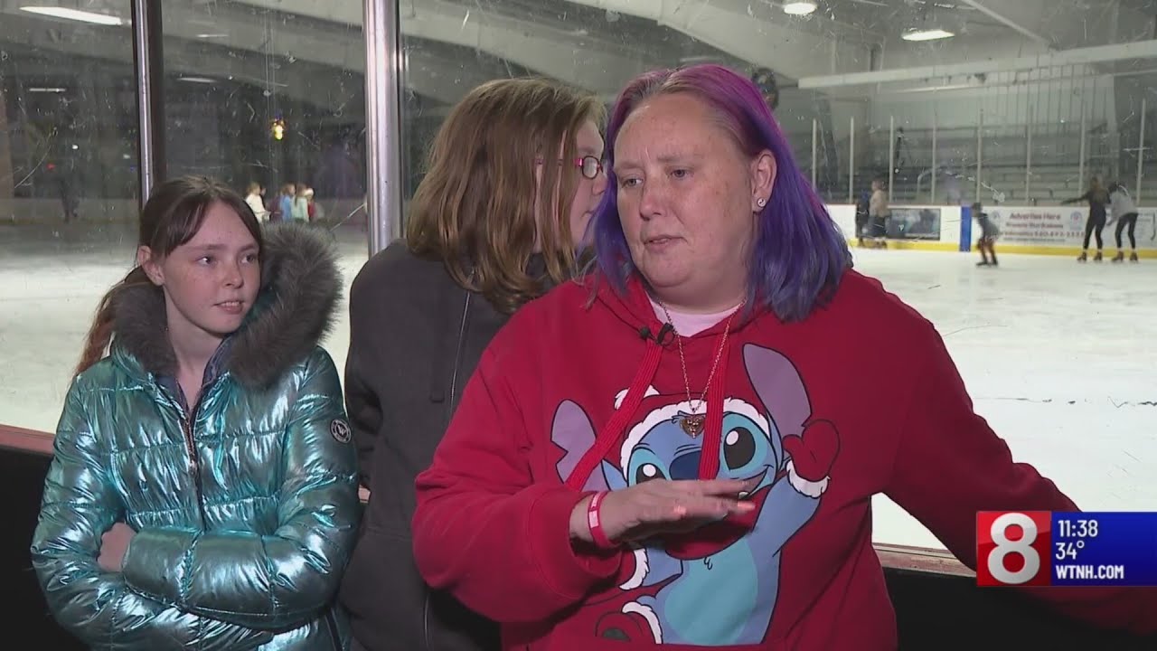 Norwich ice skates in honor of late 7-year-old girl